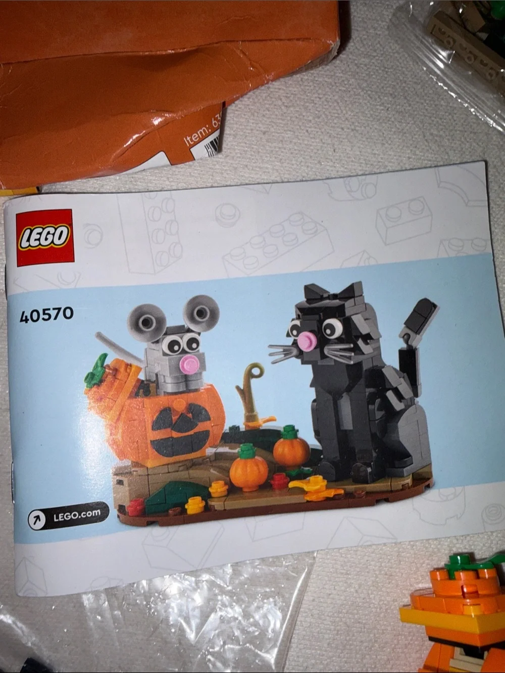 Lego 40570 Halloween cat and mouse